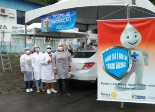 Secretaria de Saúde de Teixeira de Freitas realiza Drive Thru de testes rápidos para Covid-19 e vacinação