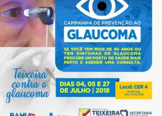 Secretária de saúde de Teixeira de Freitas realiza mutirão de glaucoma