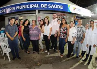 Secretaria de Saúde realiza serviços em stand durante a 36ª Exposição Agropecuária de Teixeira de Freitas