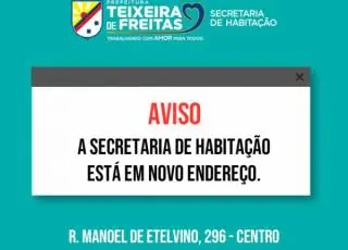 Secretaria Municipal de Habitação muda para novo endereço