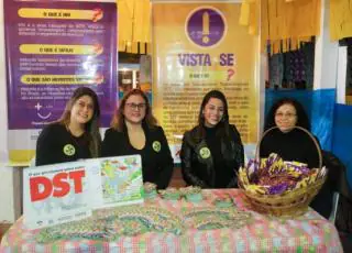 Secretarias de Assistência Social e Saúde participam com stand no São João do Amor