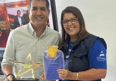 Secretário de Saúde de Mucuri recebe Prêmio Gestor Ouro em reconhecimento à gestão em saúde municipal