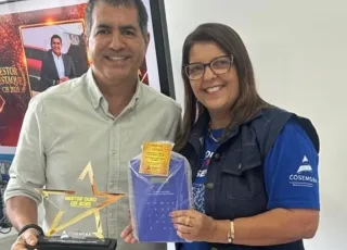 Secretário de Saúde de Mucuri recebe Prêmio Gestor Ouro em reconhecimento à gestão em saúde municipal