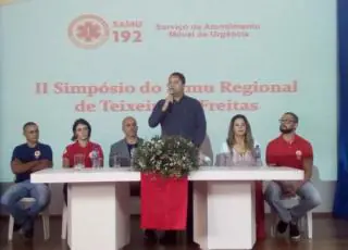 Secretário Municipal de Saúde participa do II Simpósio do SAMU Regional de Teixeira de Freitas