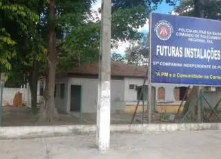 Sede própria da 87ª CIPM de Teixeira de Freitas com previsão de ficar pronta em 90 dias.