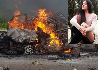 Seis pessoas entre elas uma modelo alagoana morrem carbonizadas em acidente em Santa Catarina