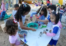Semana Mundial do Brincar estimula instituições de ensino teixeirenses na integração entre brincadeiras e a natureza