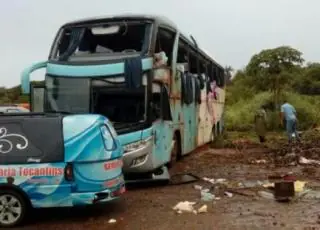 Sete pessoas morreram e várias ficaram feridas em acidente com ônibus que saiu da Bahia para o Tocantins