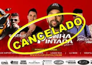 Show da banda Unha Pintada é cancelado em Teixeira