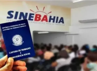 SINEBAHIA divulga diversas vagas de emprego para unidade de Teixeira de Freitas