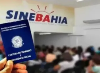SINEBAHIA divulga nesta terça-feira (24), diversas vagas de emprego para unidade de Teixeira de Freitas