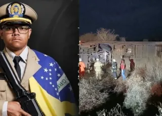  Soldado da PM/BA está entre os 08 mortos em acidente de ônibus na Chapada Diamantina. Vídeo do resgate.