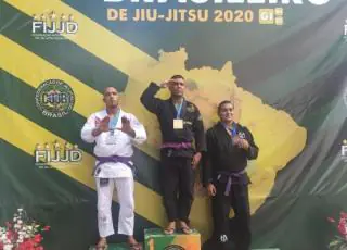 Soldado da PM leva três ouros no Campeonato Brasileiro de Jiu-Jitsu