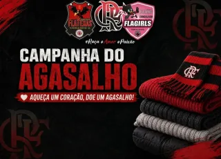 Solidariedade rubro-negra: Flatexas e Flagirls lançam Campanha do Agasalho