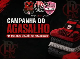 Solidariedade rubro-negra: Flatexas e Flagirls lançam Campanha do Agasalho