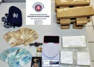 Solto em audiência de custódia, criminoso é preso com 10 kg de drogas