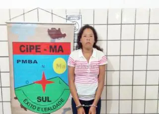 Suspeita de tráfico é presa com drogas em Medeiros Neto