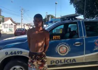Suspeito de cometer vários assaltos é preso pelo PETO em Medeiros Neto