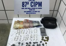 Suspeito de tráfico de drogas é preso em flagrante em Teixeira de Freitas