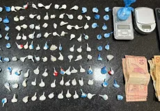 Suspeito de tráfico é preso em Eunápolis com grande quantidade de drogas