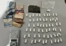 Suspeito de tráfico é preso pela PM em Medeiros Neto