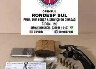 Suspeito de tráfico morre em confronto com a Rondesp Sul em Eunápolis