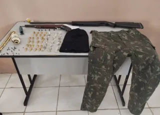 Suspeito é detido com drogas e armas em Medeiros Neto
