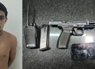 Suspeito é preso com pistola 9mm e cocaína em Itabela; Polícia investiga ligação com tentativa de homicídio
