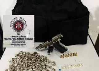 Suspeitos de participarem de confronto com a CAEMA são presos com armas e drogas em Porto Seguro