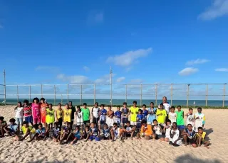 Talento nas areias: Projeto Garotos do Futuro encerra 1º Campeonato de Beach Soccer com grandes finais em Alcobaça