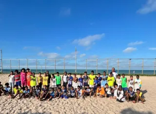Talento nas areias: Projeto Garotos do Futuro encerra 1º Campeonato de Beach Soccer com grandes finais em Alcobaça