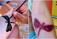 Tatuagem de henna é comum no verão, mas oferece riscos à pele  