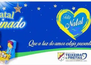Teixeira de Freitas começa a ser decorada para as festas natalinas