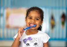 Teixeira de Freitas: crianças da Creche Caminho do Mar participam de ação especial sobre saúde bucal