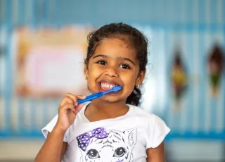 Teixeira de Freitas: crianças da Creche Caminho do Mar participam de ação especial sobre saúde bucal