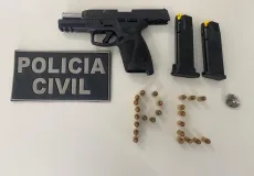 Teixeira de Freitas. Polícia Civil apreende pistola que pode ter sido utilizada em homicídios na região