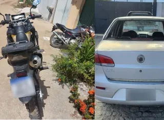 Teixeira de Freitas- Polícia prende dois indivíduos com veículos adulteração 