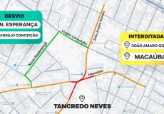 Teixeira de Freitas - Prefeitura informa interdição das Ruas João Amaro Gomes e Macaúba