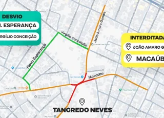 Teixeira de Freitas - Prefeitura informa interdição das Ruas João Amaro Gomes e Macaúba