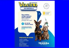 Teixeira de Freitas realiza Campanha de Vacinação Antirrábica nesta sexta-feira (05)