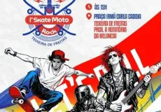 Teixeira de Freitas se prepara para o 1º Skate Moto Rock, evento que une esporte, arte urbana e muito rock