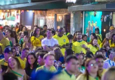 Teixeira Junina transforma estreia do Brasil na Copa em grande festa na Rua da Pituba