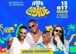 Teixeira vai tremer: Prefeitura anuncia grade completa da "Festa da Cidade 2026"