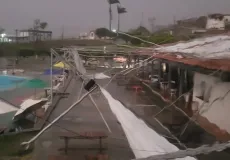 Tempestade repentina leva medo e destruição para moradores de Itapetinga. Subestação da Coelba explodiu