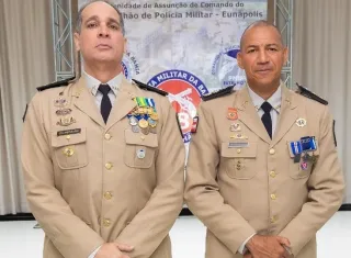 Tenente-Coronel Telmo assume o Comando do 28º Batalhão da Polícia Militar de Eunápolis