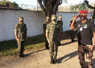 Tiro de Guerra de Itamaraju-BA recebe visita do Ilustríssimo lendário Meia-Meia