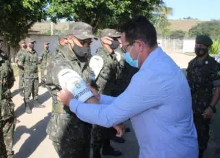 Tiro de Guerra de Itamaraju, realiza solenidade de entrega de boina