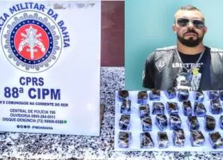Traficante com mandado de prisão em aberto é preso com drogas no Trevo de Alcobaça
