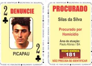 Traficante e homicida que lidera grupo é novo Dois de Paus