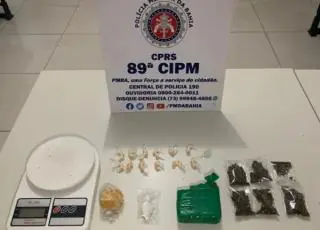 Traficante é preso com drogas em Itabatã